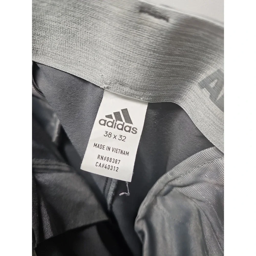 Adidas Men's‎ Gray Athletic Climalite Pants Rn88387 Ca40312 Size 40x32